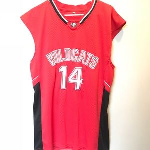 Troy Bolton wildcats jersey